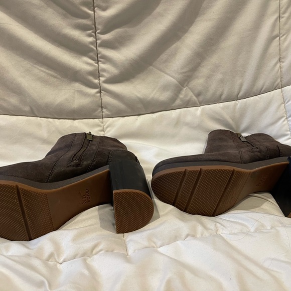 Sorel Dark Brown Blake Leather Bootie - Picture 11 of 11